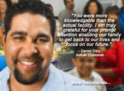 Father reunited with his son after being helped by Action Immigration Bonds