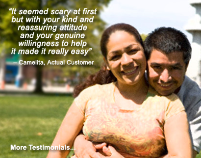 Her son after being released from an immigration detention center
